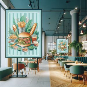 تبلیغات در کافه رستوران‌ها: نحوه جلب توجه دوست داران غذا